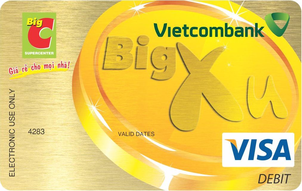 LP Vietcombank - BigC Visa Debit Card 2