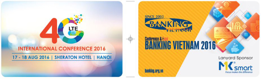thẻ đeo hội thảo banking việt nam 2016
