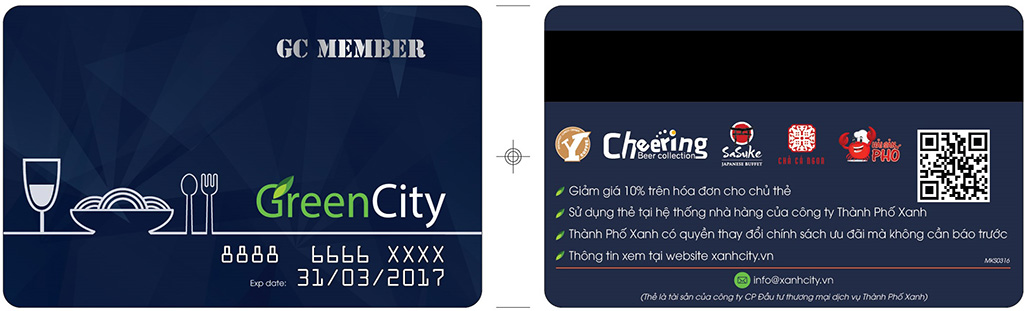 thẻ member green city