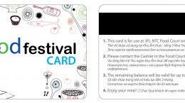 thẻ thành viên food festival nha trang center