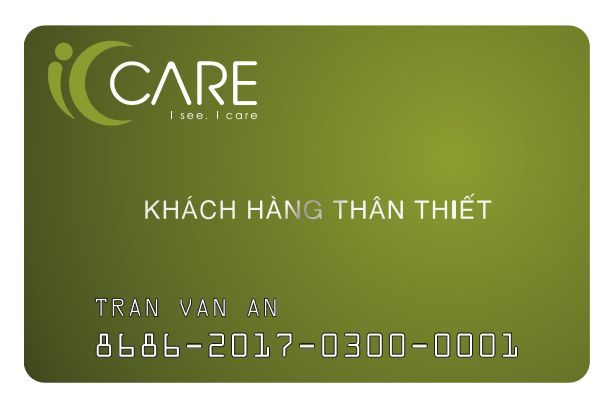 thẻ khách hàng thân thiết iccare